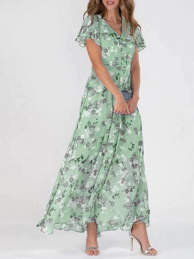 Ruby | Women’s Vibrant Maxi Dress