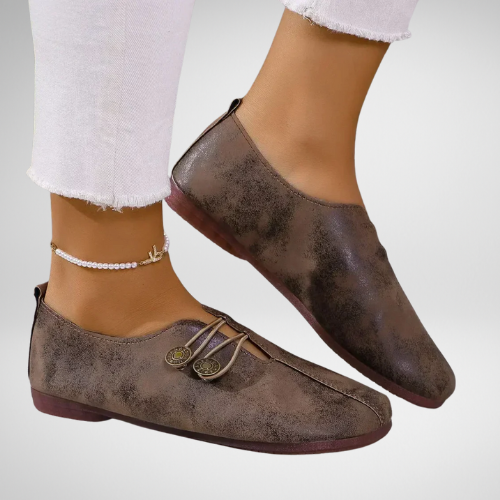 Liliane – Orthopaedic Suede Loafers