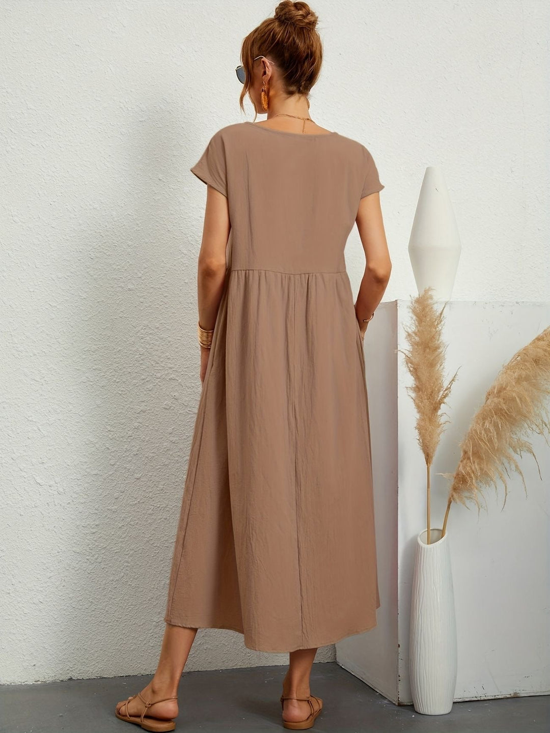 Rosey | Casual Linen Dress