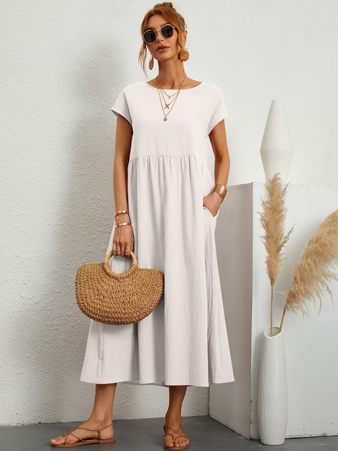 Rosey | Casual Linen Dress