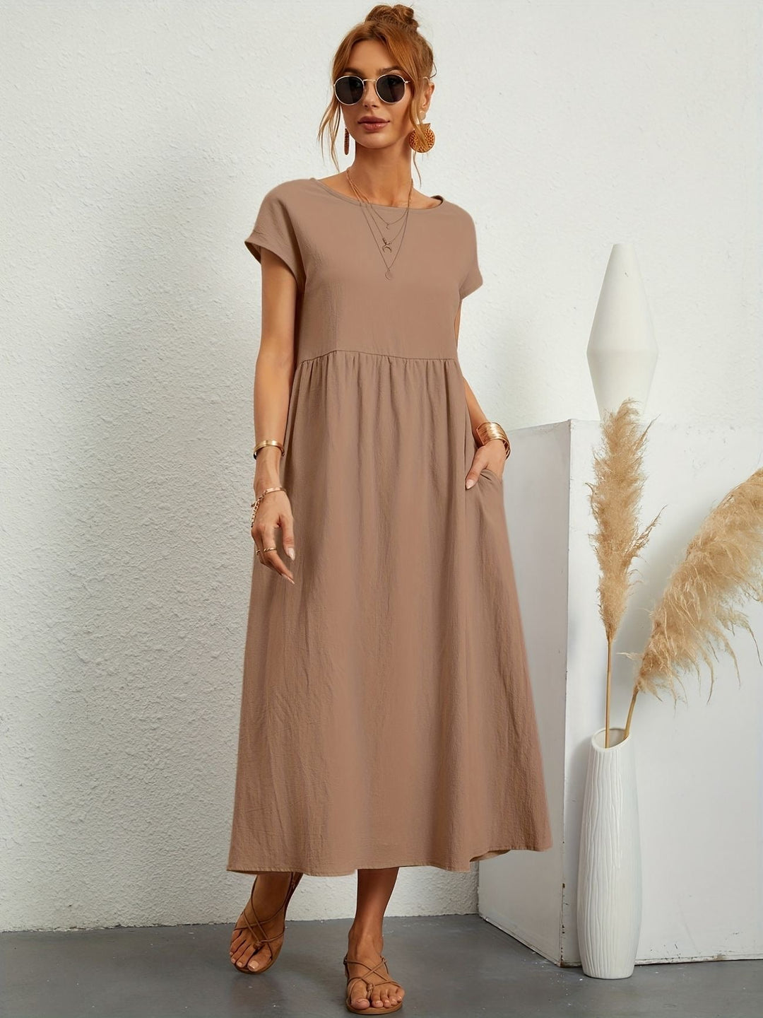 Rosey | Casual Linen Dress