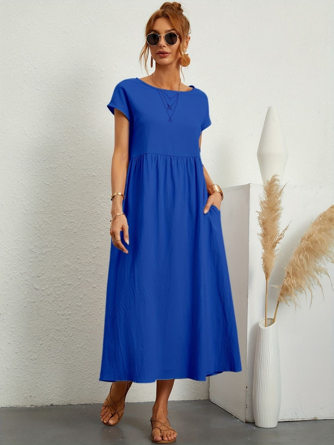Rosey | Casual Linen Dress