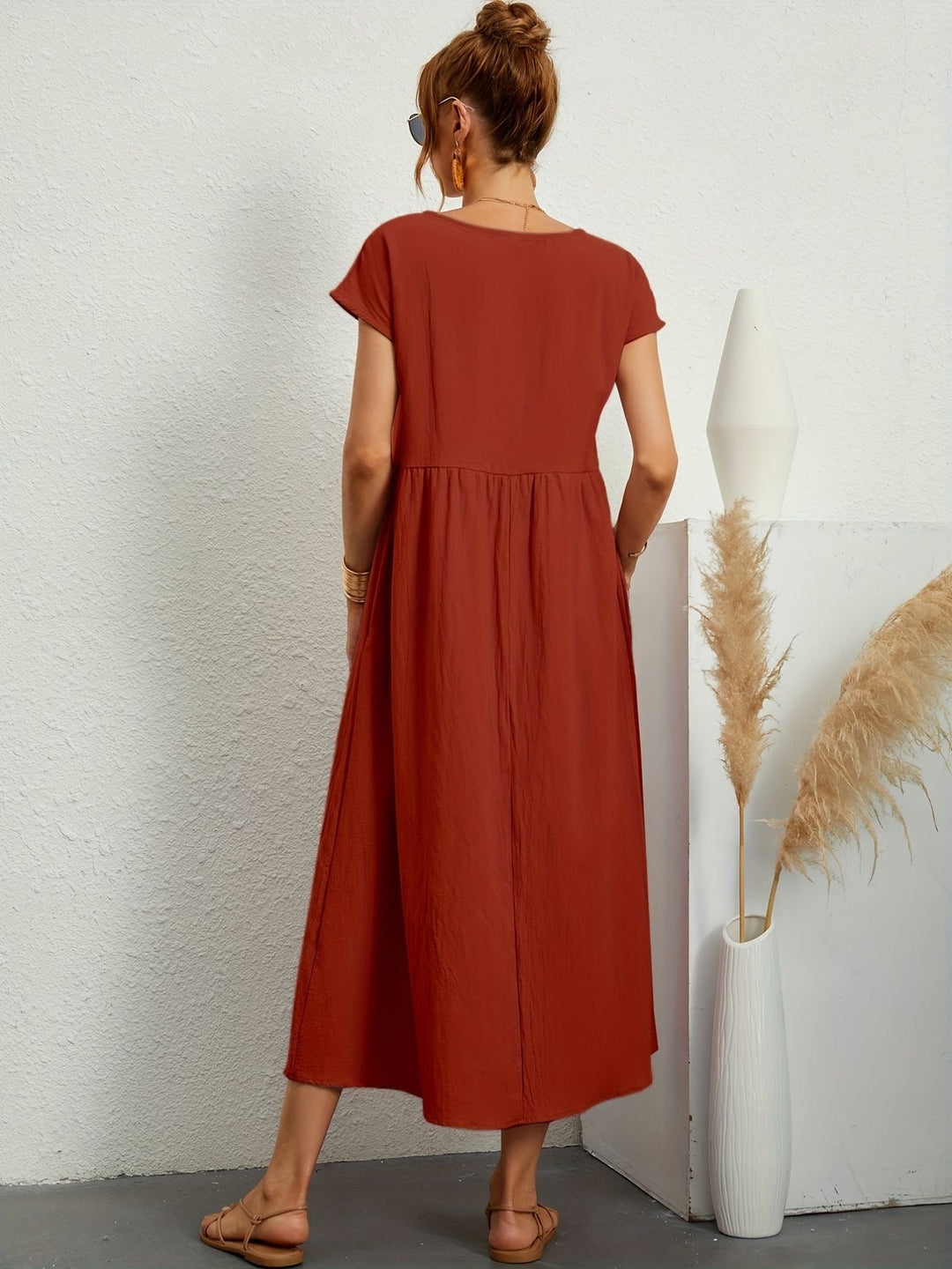 Rosey | Casual Linen Dress