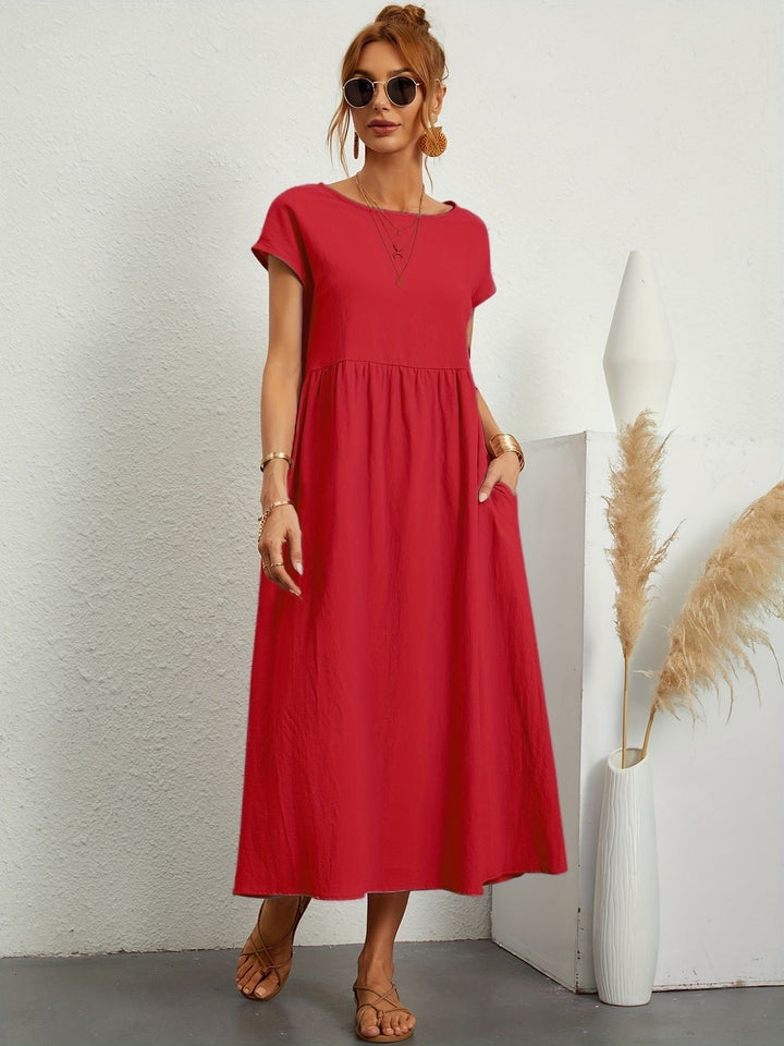 Rosey | Casual Linen Dress