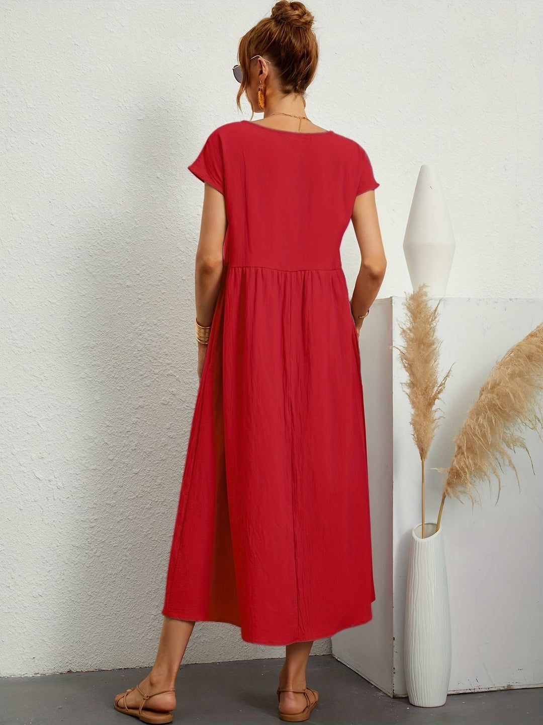 Rosey | Casual Linen Dress