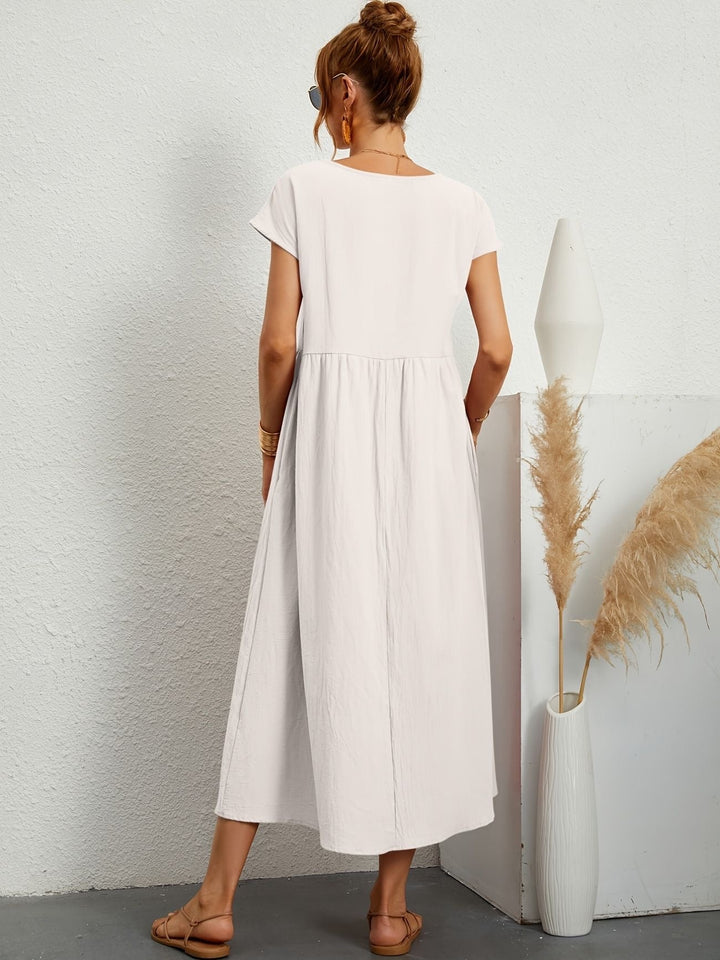 Rosey | Casual Linen Dress