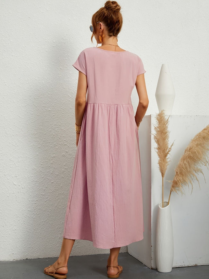 Rosey | Casual Linen Dress