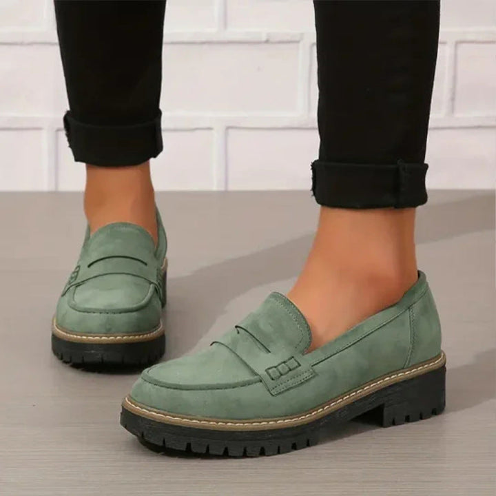 Jade | Comfortable chunky loafers for women