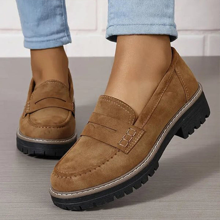 Jade | Comfortable chunky loafers for women