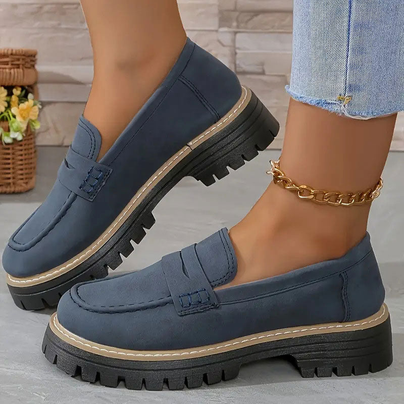 Jade | Comfortable chunky loafers for women